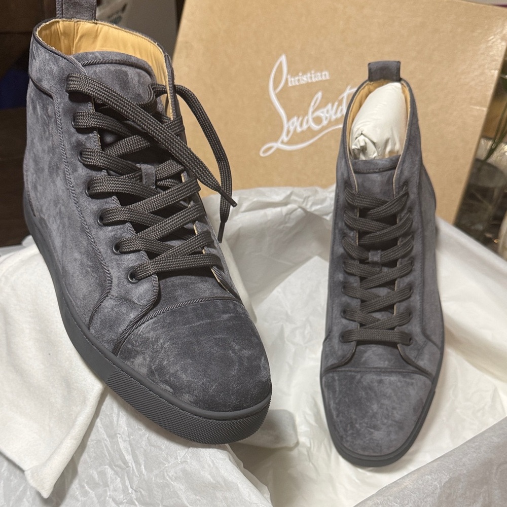 Christian Louboutin Gray Sneakers